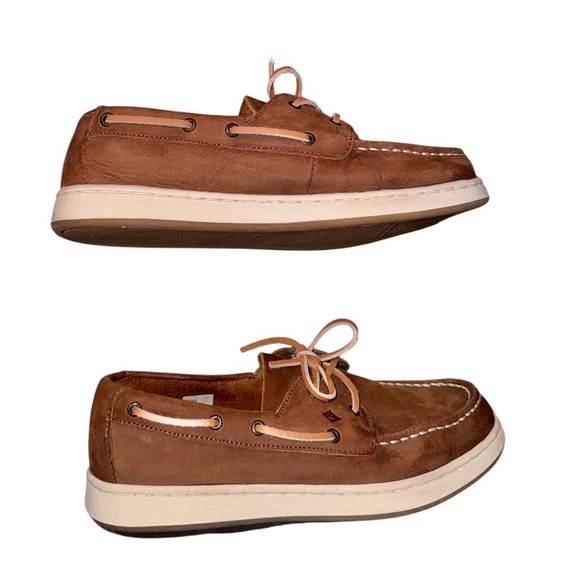 womens dark brown dress sandals T-Strap Bow-Knot Leather Shoes, Brown / 26